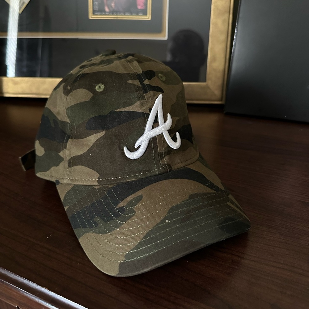 Atlanta Braves New Era Camo Baseball Cap